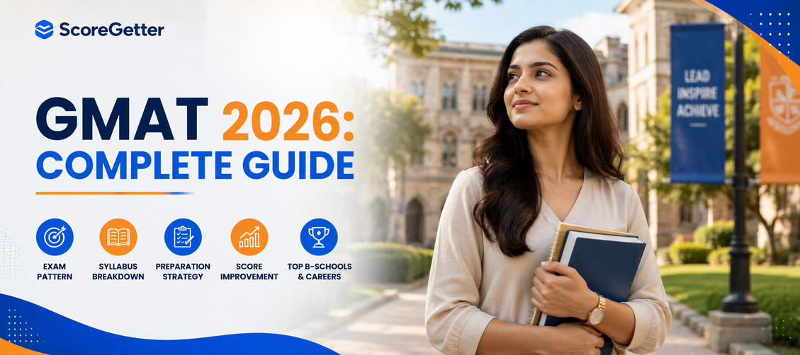GMAT Exam 2026 Completet Guide by ScoreGetter