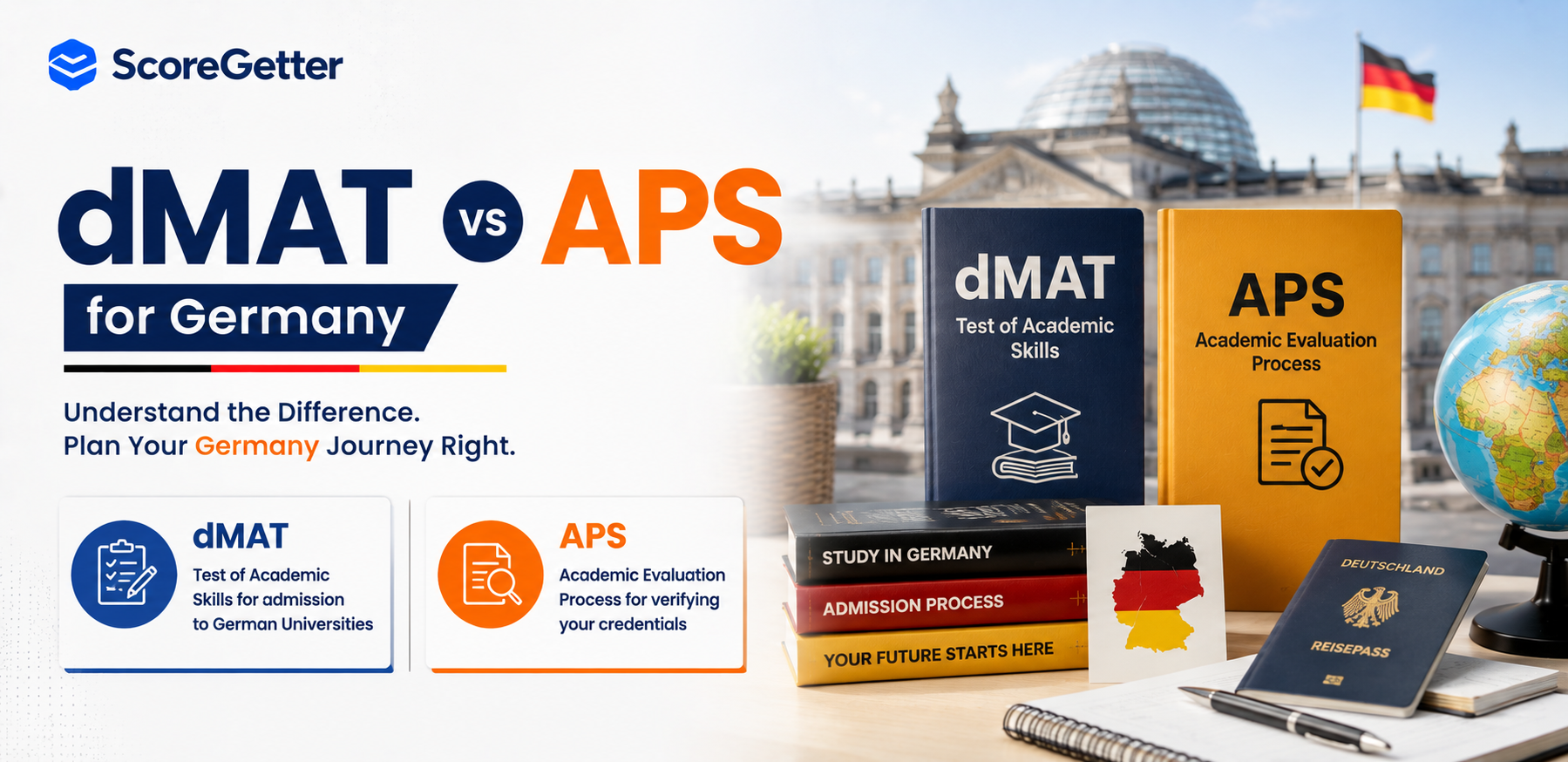 dMAT vs APS for Germany. What is the difference